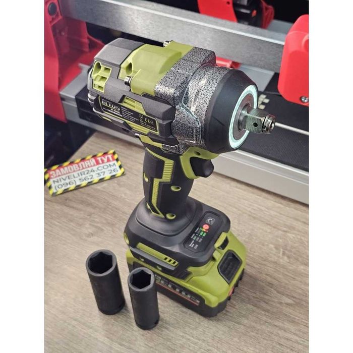 Акумуляторний ударний гайковерт ELTOS АГ-600/800 безщітковий потужний