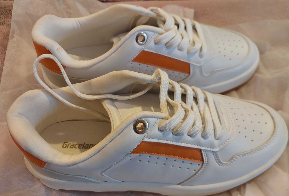Graceland jak NOWE  sneakersy biale damskie rozm 37
