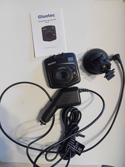 Wideorejestrator Bluetec + karta pamięci Samsung