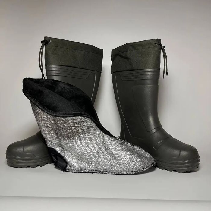 Чоботи теплі  рибацькі з піни  ЕВА високі чоловічі до -50° Guma Trest