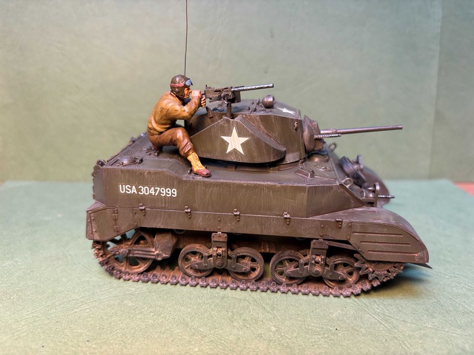 M5 Stuart  - Model kolekcjonerski w skali 1/35