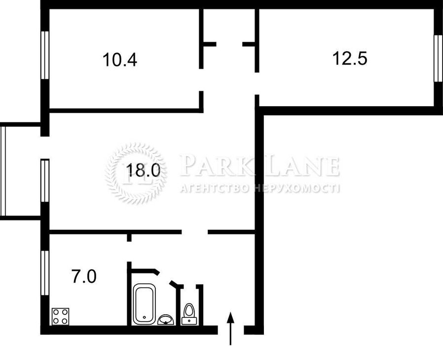 Квартира 3К Героїв полку «Азов», 13а Оболонь Мінська