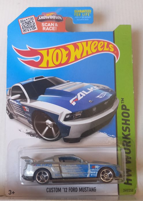 Hot wheels do ano 2013 custom 12 ford mustang (falken)