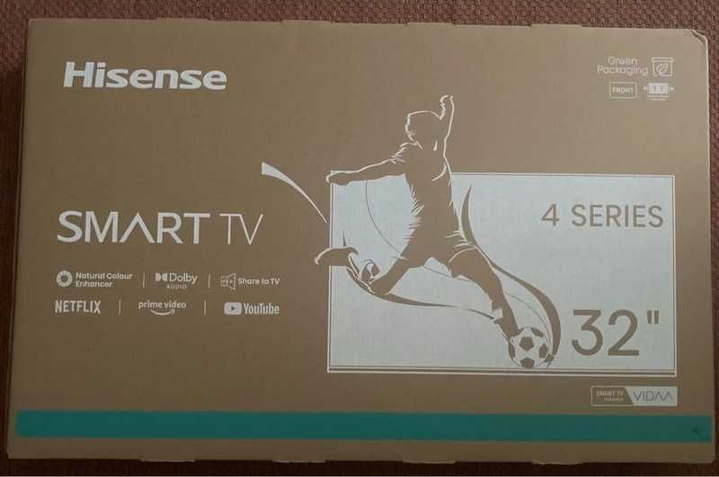 Smart TV Hisense 32" - nova ainda na caixa