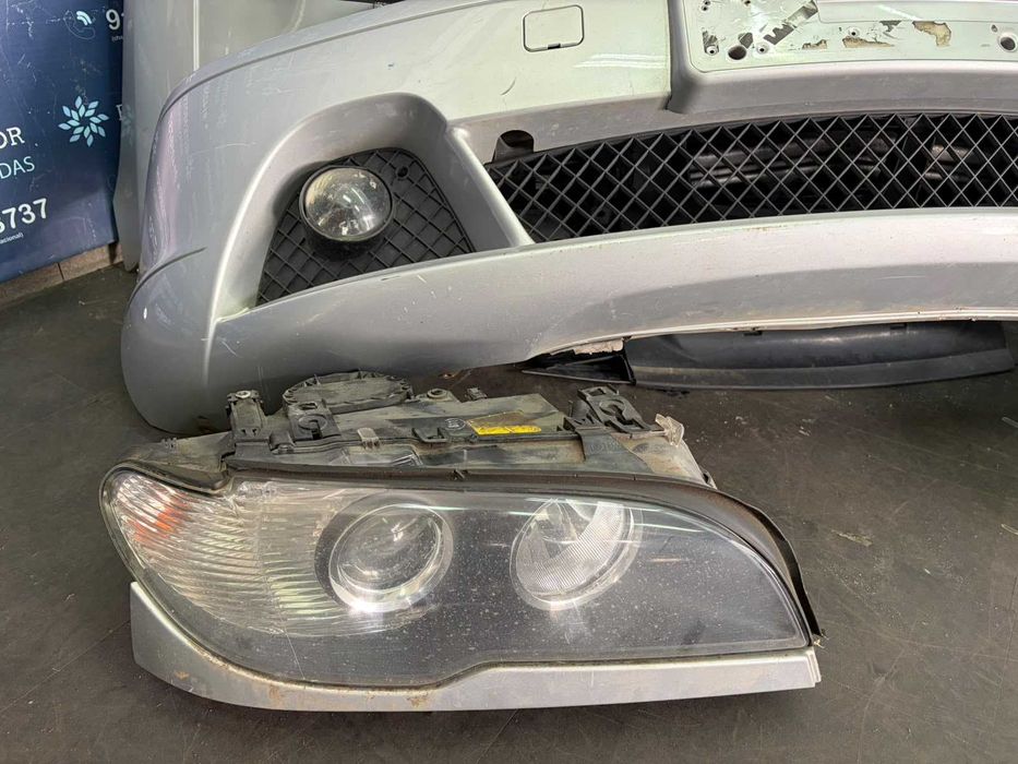 Frente completa usada BMW SERIE 3 E46 COUPE FASE 2 capot parachoques oticas guardalamas reforço