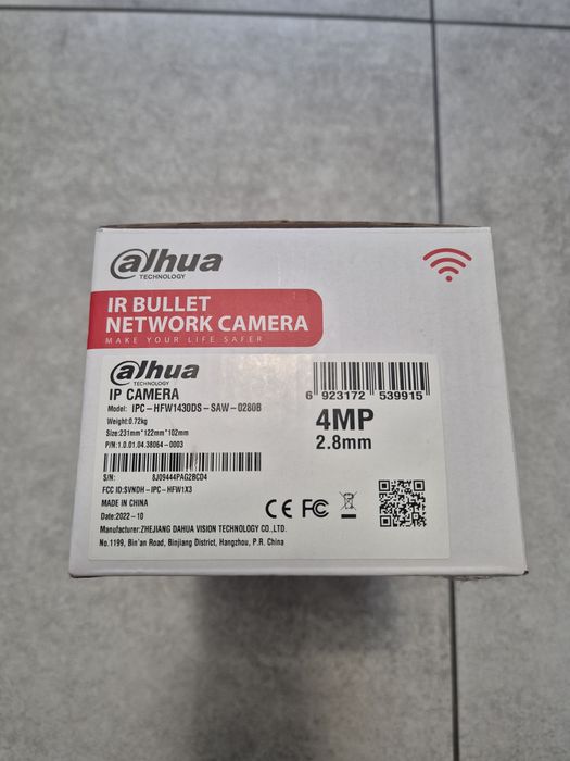 Kamera Dahua IPC-HFW1430DS-SAW-0280B