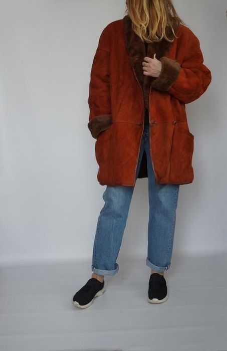 Дублянка натуральне хутро вінтаж c&a шуба