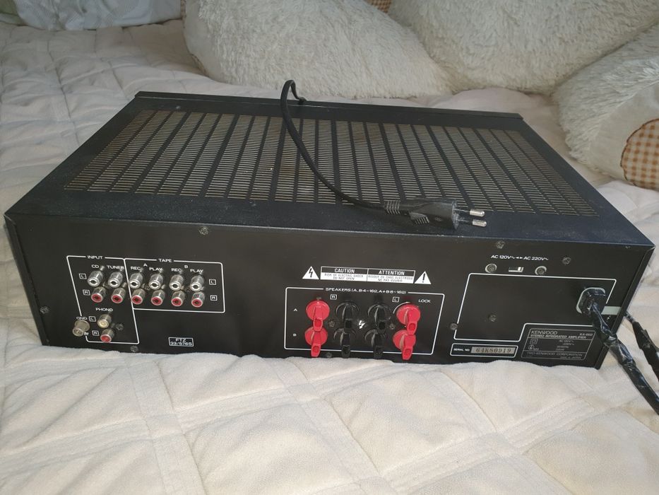 Усилитель Kenwood KA-660, 4-16 Ом  .100 Ватт