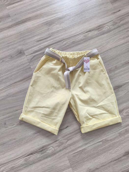 Bananowe spodenki L nowe