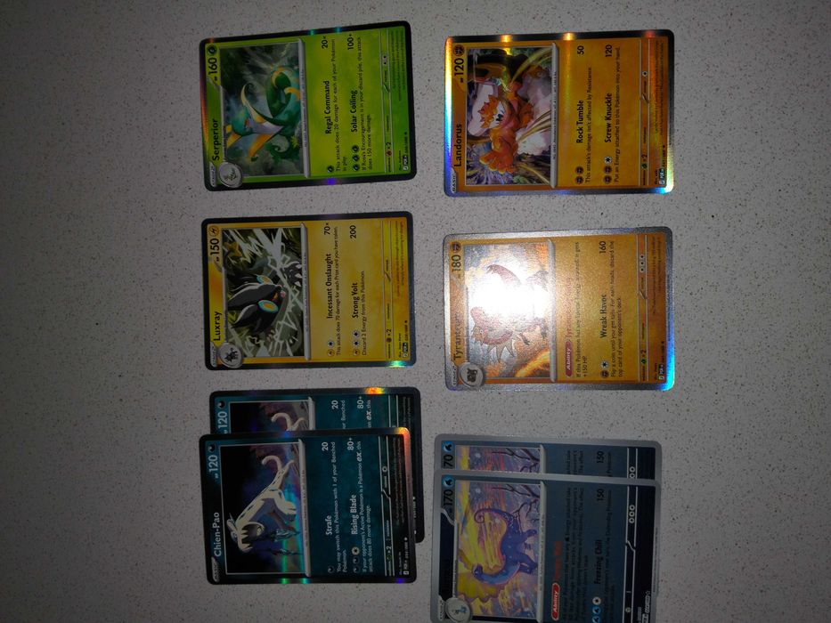 Cartas raras Pokémon