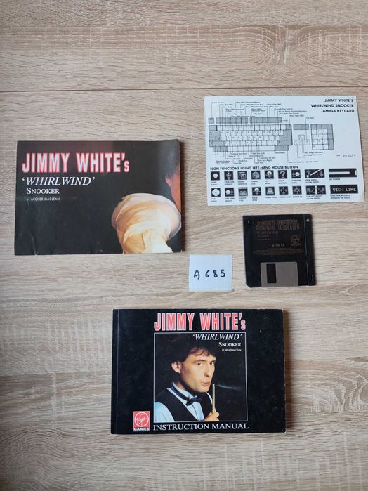 Jimmy White's 'Whirlwind' Snooker Atari ST