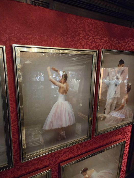 Quadros decorativos de bailarinas de ballet