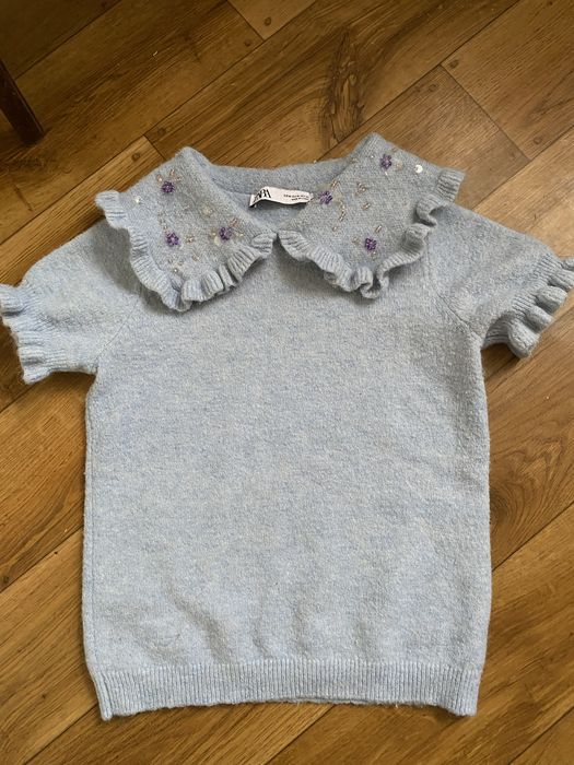Блакитна кофточка Zara