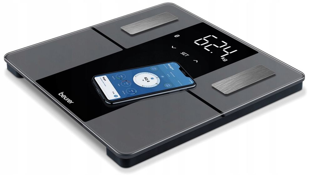 Waga łazienkowa Beurer BF 500 8 parametrów ciała aplikacja bluetooth