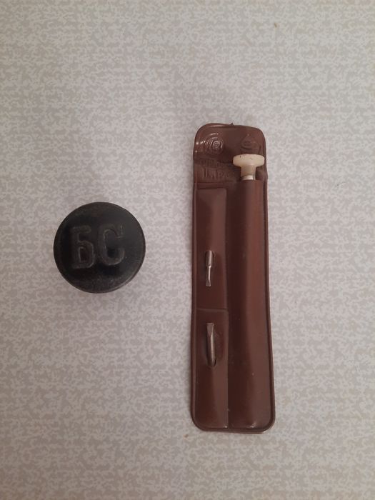 Отвертка СССР с насадками в чехле Знак качества