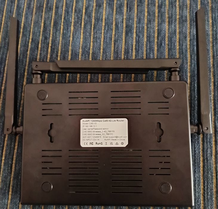 Router p/cartão SIM 4Lte/5G Livre