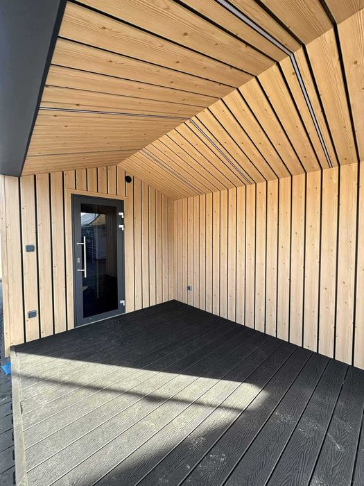 Luksusowa sauna ogrodowa DUBAI III – Twój prywatny raj relaksu!"