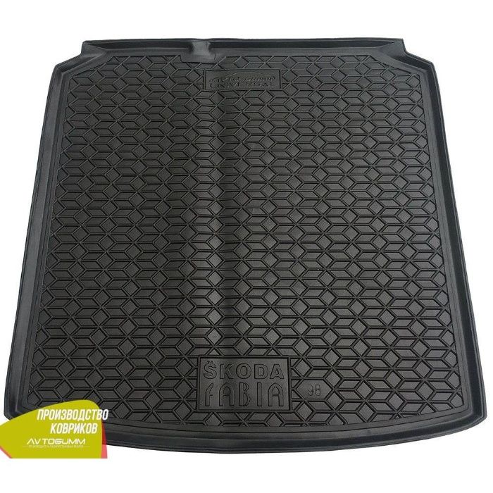 Коврики в салон SKODA Fabia 2000-2007 / Fabia 2007-2015 автогум резина