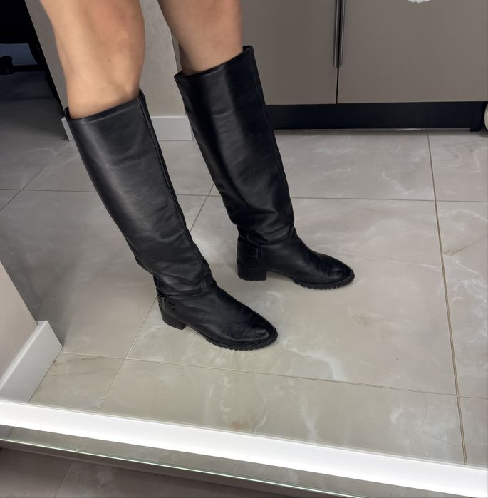 Чоботи зимові/натуральна шкіра