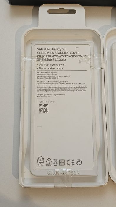 Capa Samsung Galaxy S8 - Alcantara & Clear View