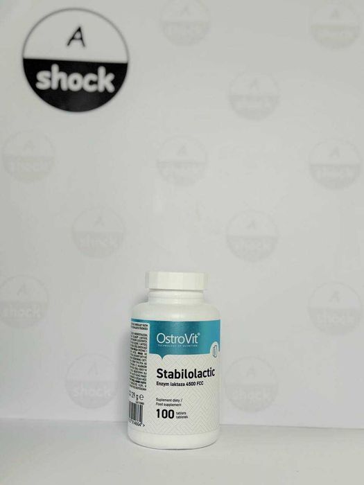 Фермент лактазы OstroVit Stabilolactic (100 таблеток.) витамины