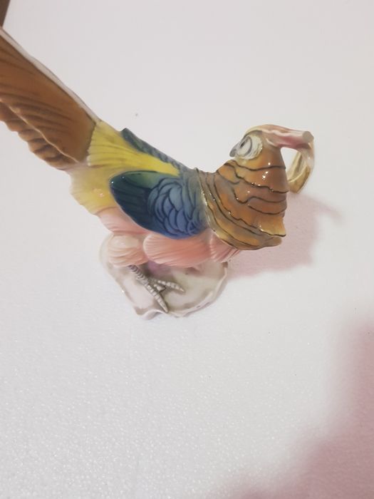 Статуэтка Золотой Фазан Фарфор Karl Ens Германия