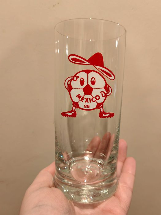 Kolekcjonerska szklanka kubek Mexico 86