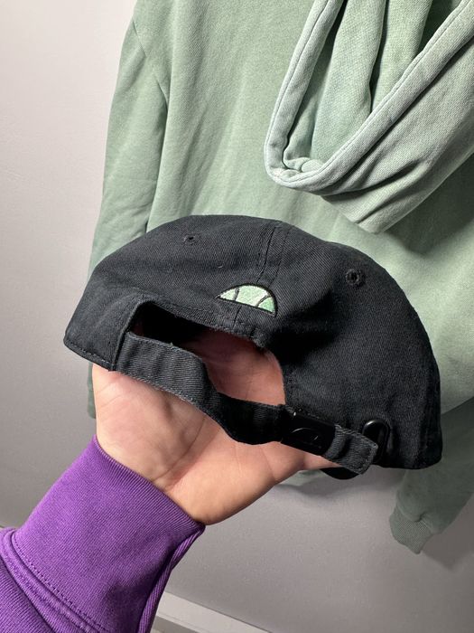 Чорна кепка ellesse , еліс , чорна кепка , rap style drill