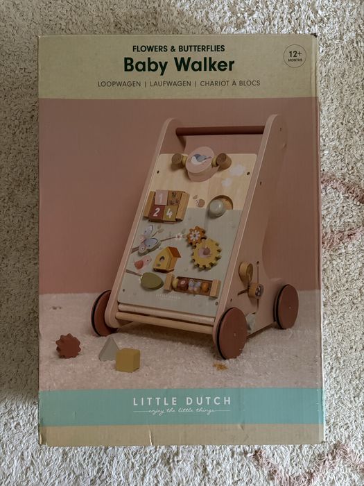 Andador Little Dutch - Flowers and Butterflies Baby Walker