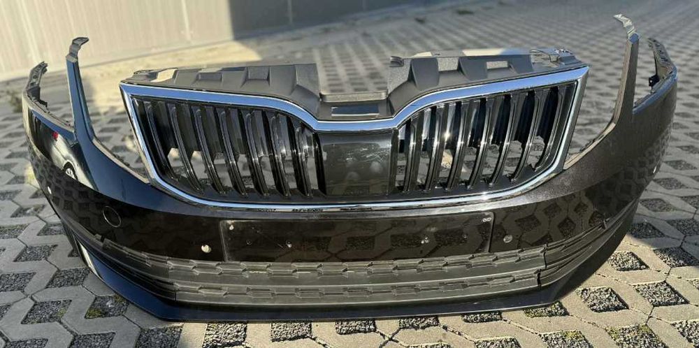 Skoda Octavia III 5E Бампер передній Рестайлінг