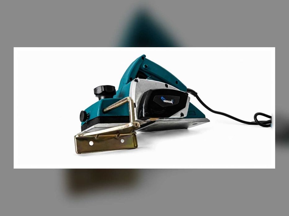 Strug Elektryczny Do Drewna 2000 W Hebel Szerokość 82 Mm Regulacja 0-3 Mm Heblarka Stolarska