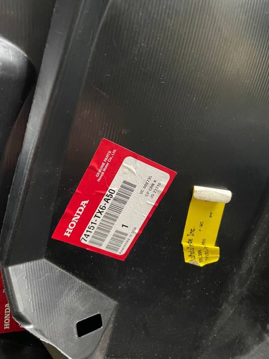 Підкрилок acura ilx 74151TX6A50