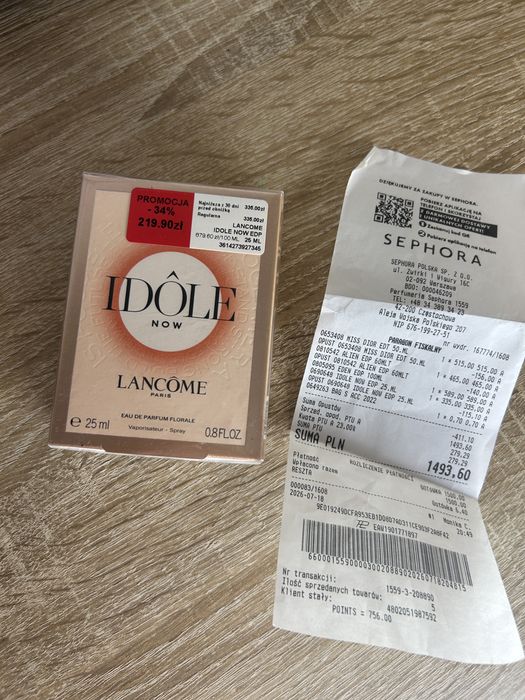 Lancome Idole Now 25 ml nowe perfumy