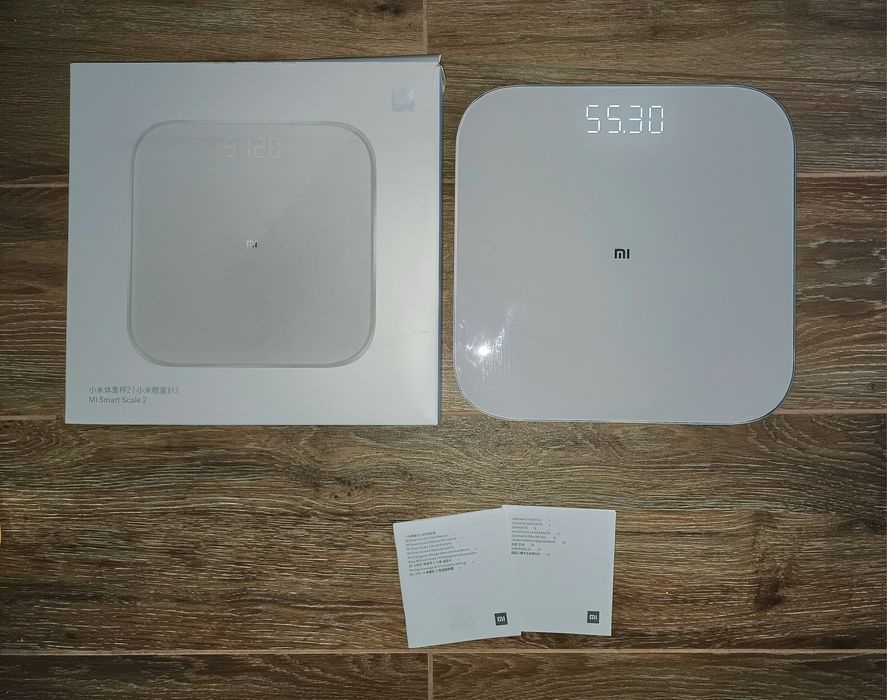 Смарт-ваги Xiaomi Mi Smart Scale 2 (2024) XMTZC04HM з батарейками