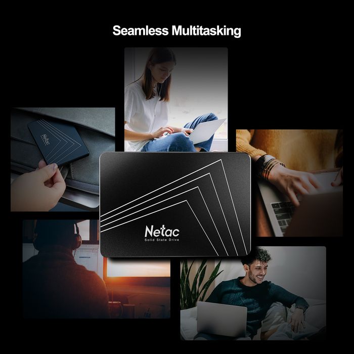 SSD диск Netac 512Gb, 2.5, SATA 3.