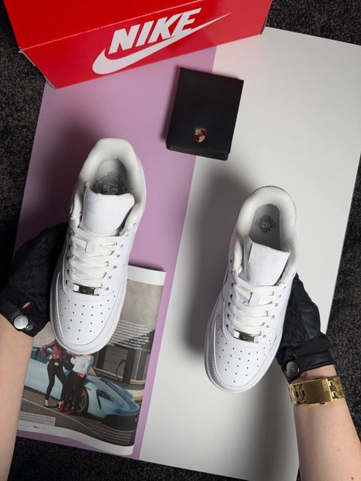 Жіночі кросівки найк аір форс Nike Air Force 1 White [36-41]