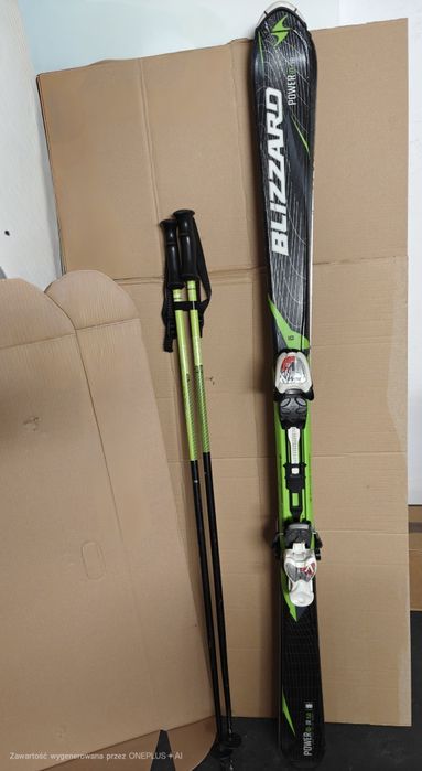 Narty juniorskie Blizzard Power IQ-JR o długości 150 cm.