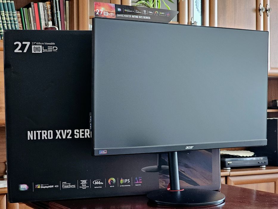 Monitor gamingowy Acer Nitro XV272UPbmiiprzx 27" LED IPS 144Hz FreeSync G-Sync HDR400 WQHD
