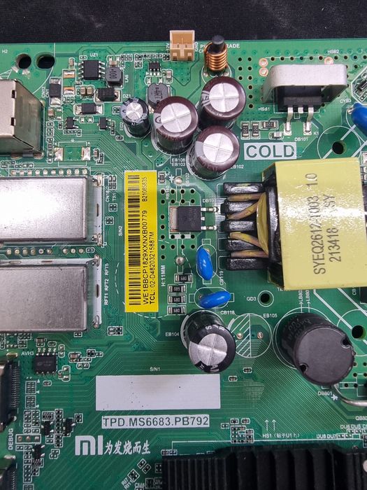 Board tv xiaomi tpd.ms6683.pb792