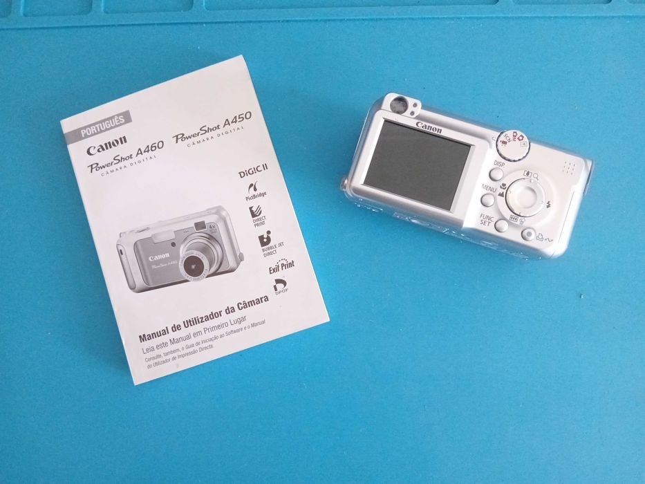 Manual e Maquina Fotográfica Canon