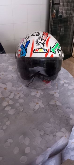 Capacete em bom estado