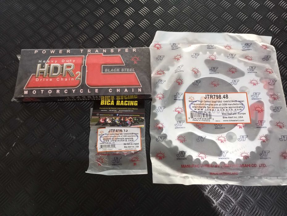 Kit de transmissão JT 428 HDR SUZUKI RM80 de 1997 a 2000