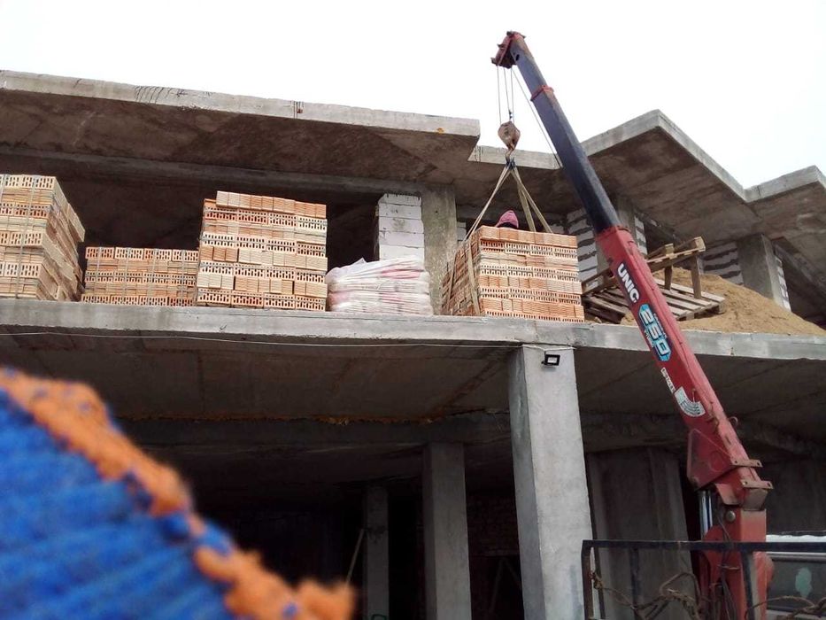 3 Кран маніпулятор вантажні перевезення доставка  грузоперевозки