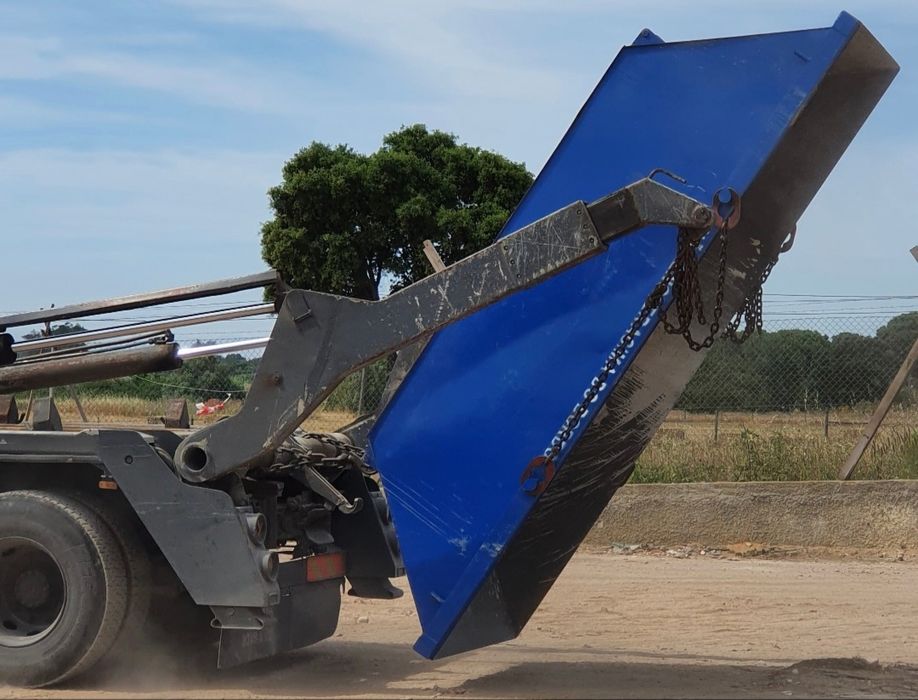 ALCÁCER do SAL COMPORTA GRÂNDOLA TRÓIA CARVALHAL e MELIDES contentores de todas as dimensões p/recolha de entulho de obras e lixo misturado e separado