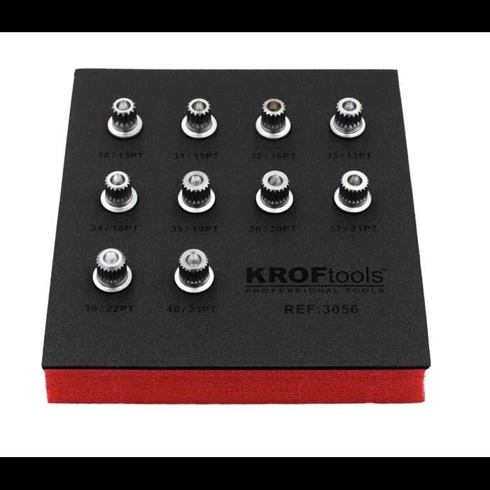 Jogo 10 bits XZN furados BMW