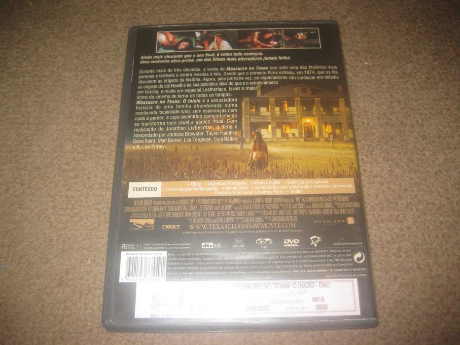 DVD "The Texas Chainsaw Massacre: The Beginning" starring Jordana Brewster64751311772034121