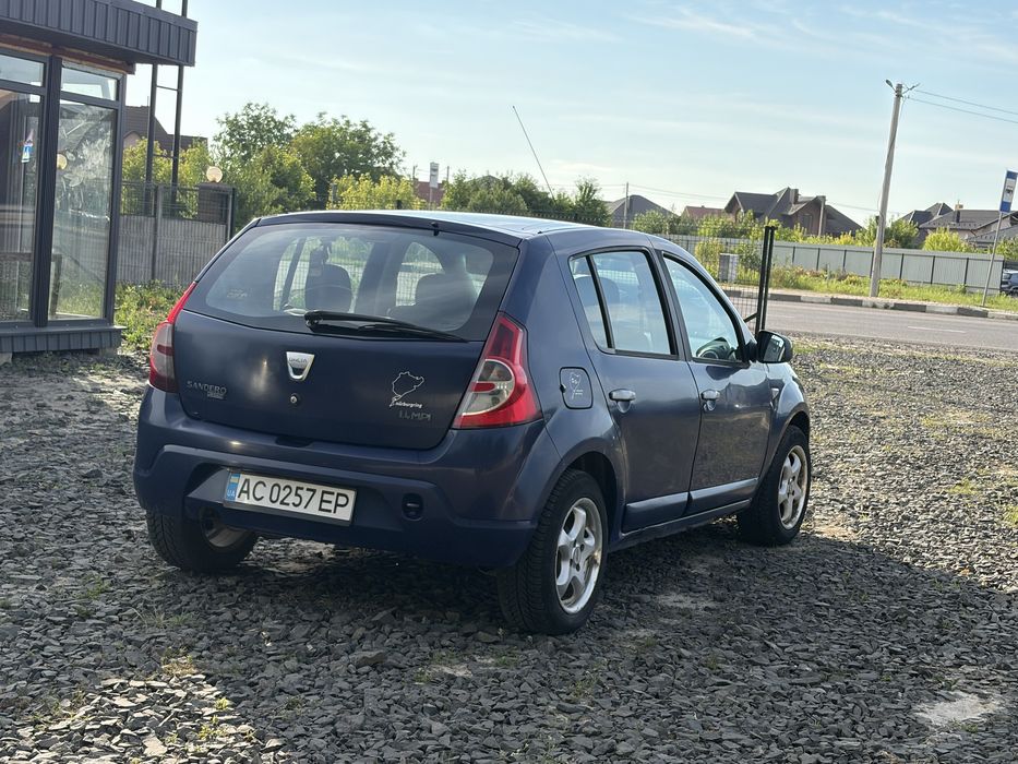 Dacia Sandero 1.4 газ/бензин