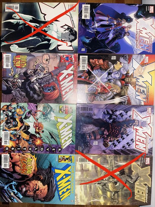 Vendo looite comics uncanny x-men