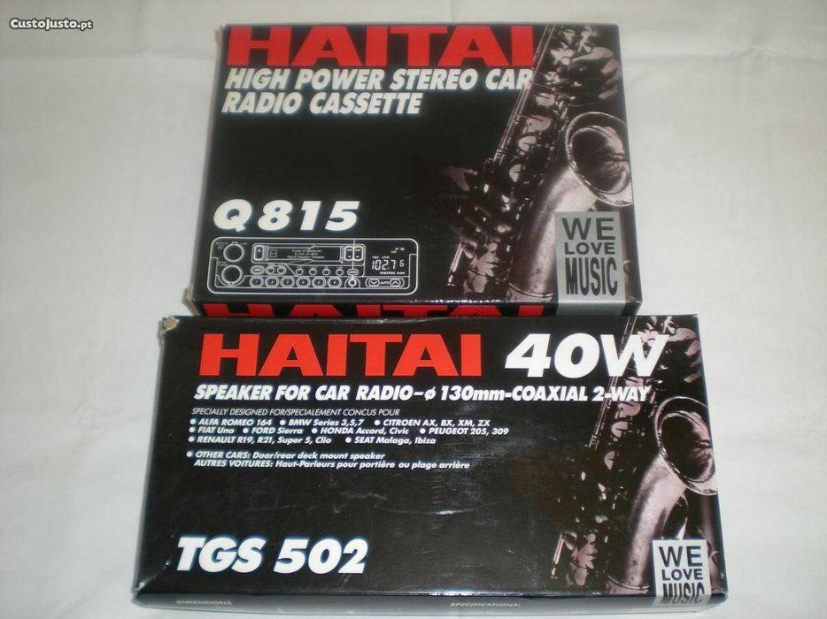 Colunas Stereo 40W Haiti
