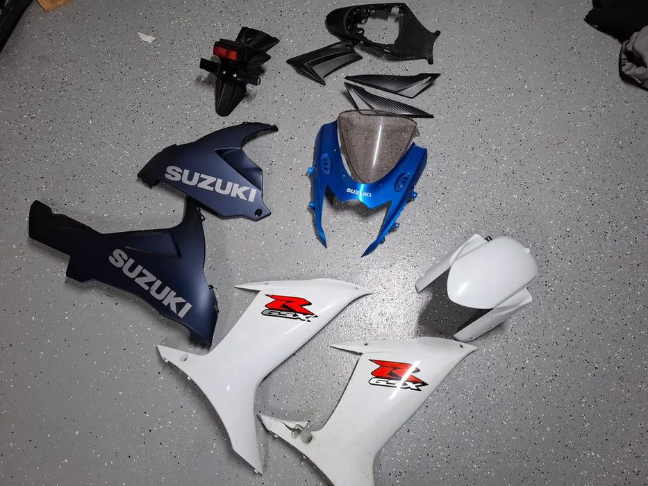 suzuki gsxr 600 750 l1 l2 l3 owiewka czacha czasza boczek błotnik pług wypełnienie